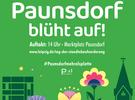 CLP-Plakat Tag der Städtebauförderung Paunsdorf blüht auf